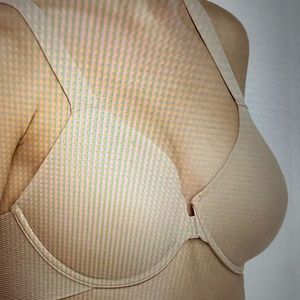 🤎MINT🤎 Spanx Bra-llelujah Unlined Front close Bra in Naked Color Size 38D
